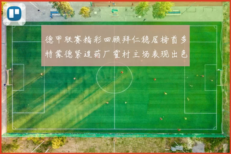 德甲联赛精彩回顾拜仁稳居榜首多特蒙德紧追药厂霍村主场表现出色